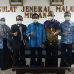 Kunjungan Tim UMA Ke Konsulat Jenderal Malaysia Di Medan