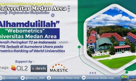 UMA Raih Peringkat 72 Perguruan Tinggi Terbaik Se-Indonesia Versi Webometrics Ranking Of World Universities